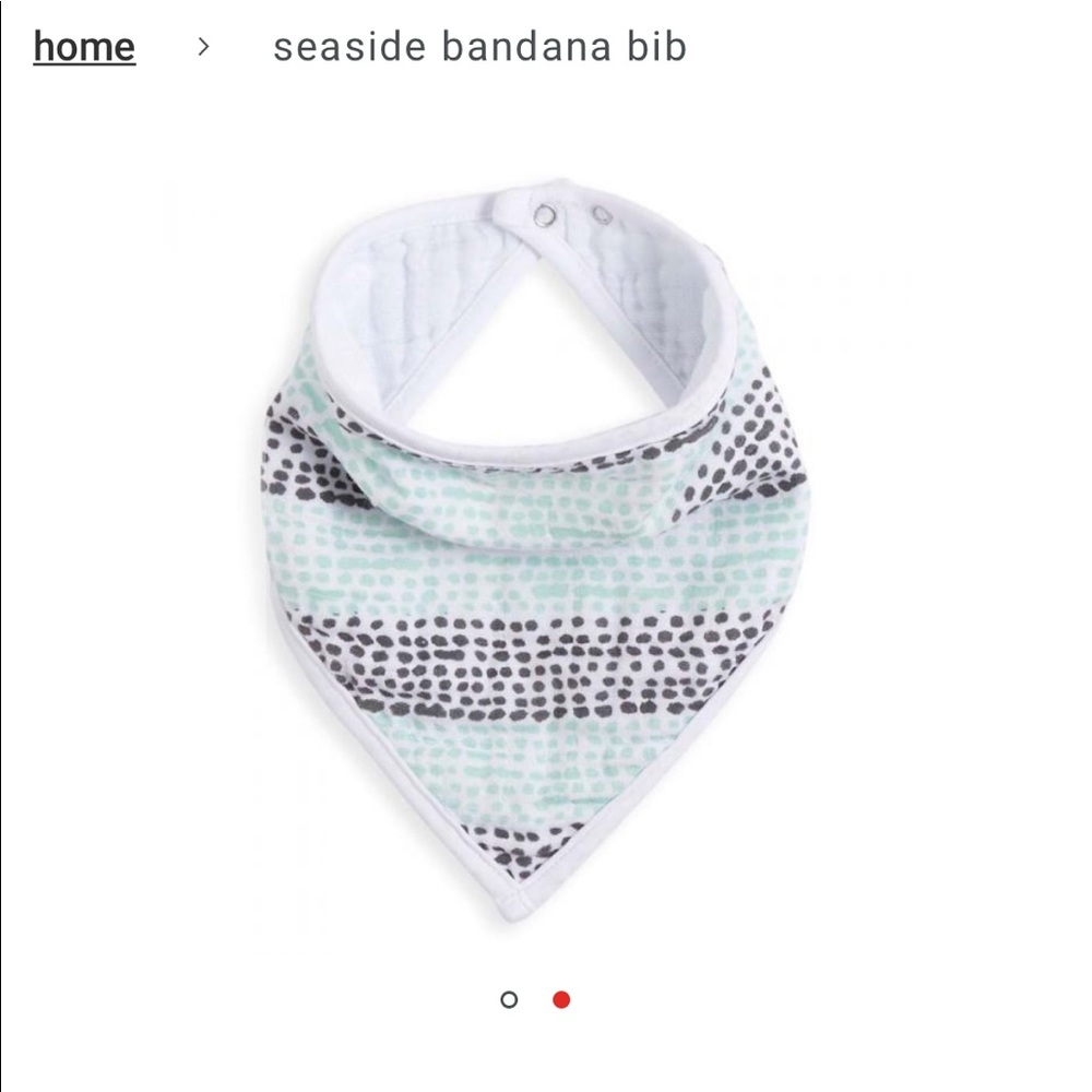 Aden + Anais white label seaside bandana bib